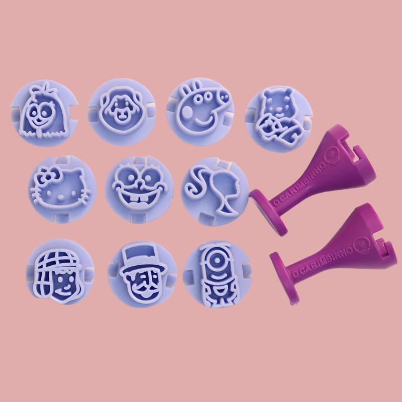 Carimbos para brigadeiros - Personagens