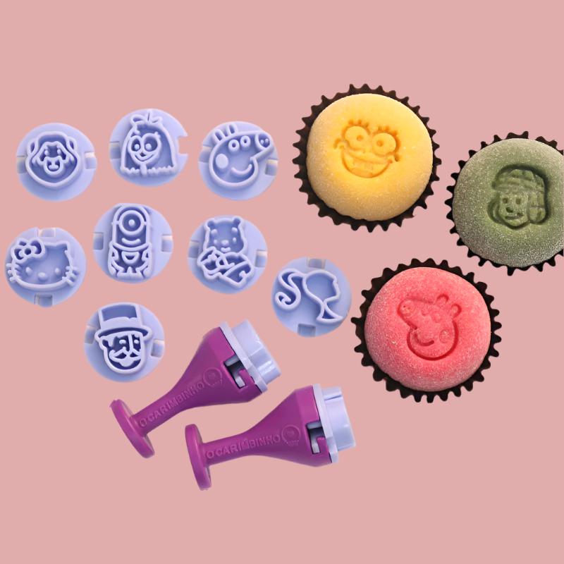 Carimbos para brigadeiros - Personagens