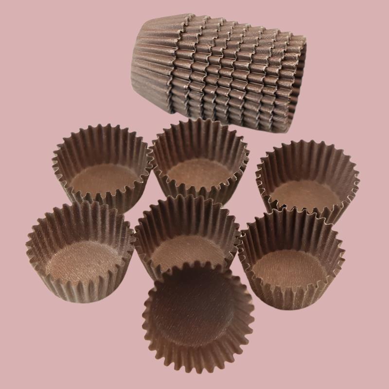 Forminha Impermeável nº 5 Marrom 10x100