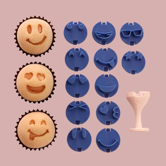 Carimbos para brigadeiros - Emoções