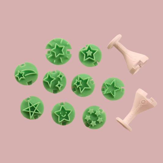Carimbos para brigadeiros - Estrelas