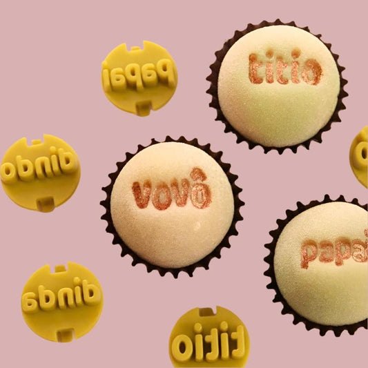 Carimbos para brigadeiros - Família