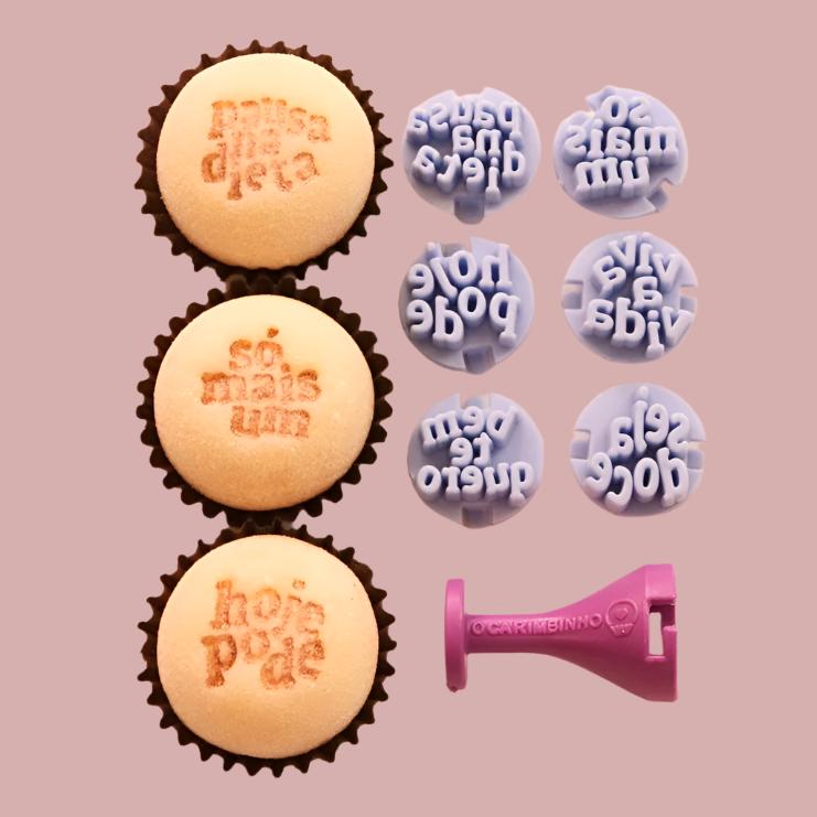 Carimbos para brigadeiros - Frases 2
