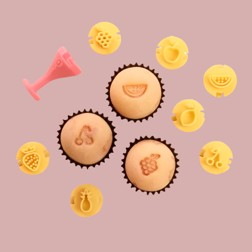 Carimbos para brigadeiros - Frutas