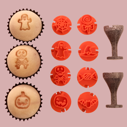 Carimbos para brigadeiros - Halloween