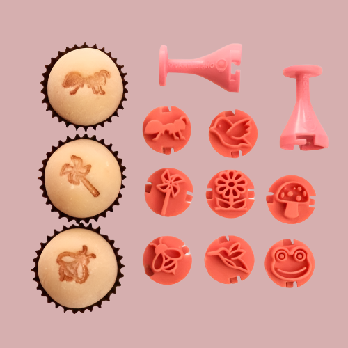 Carimbos para brigadeiros - Jardim