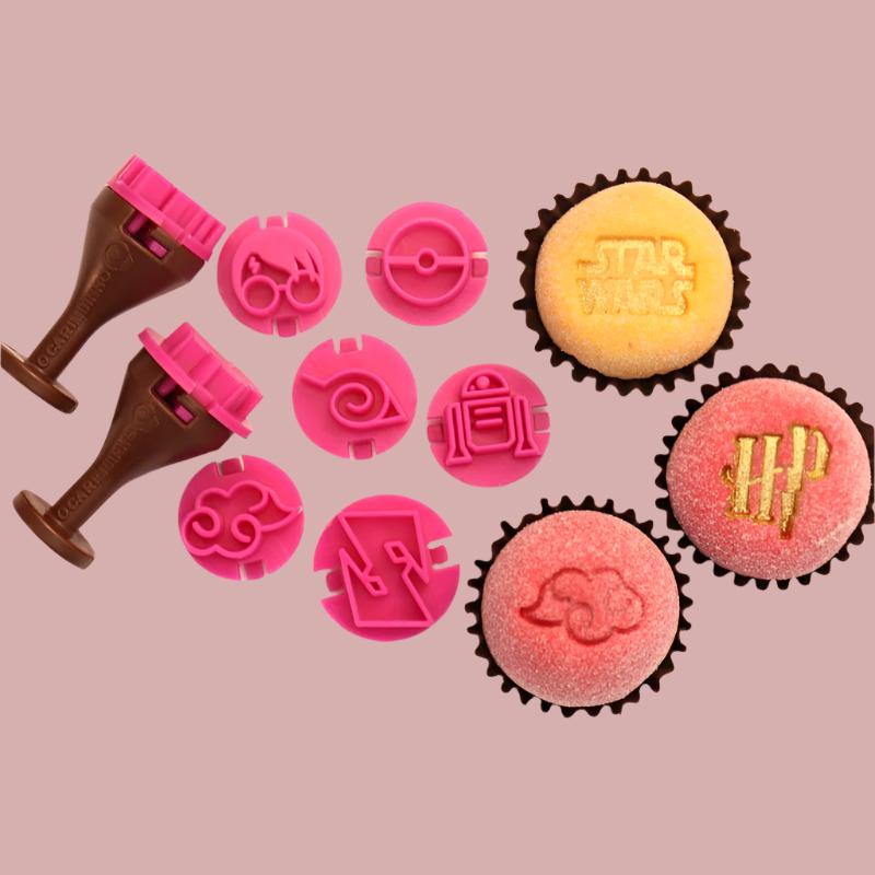 Carimbos para brigadeiros - Geek