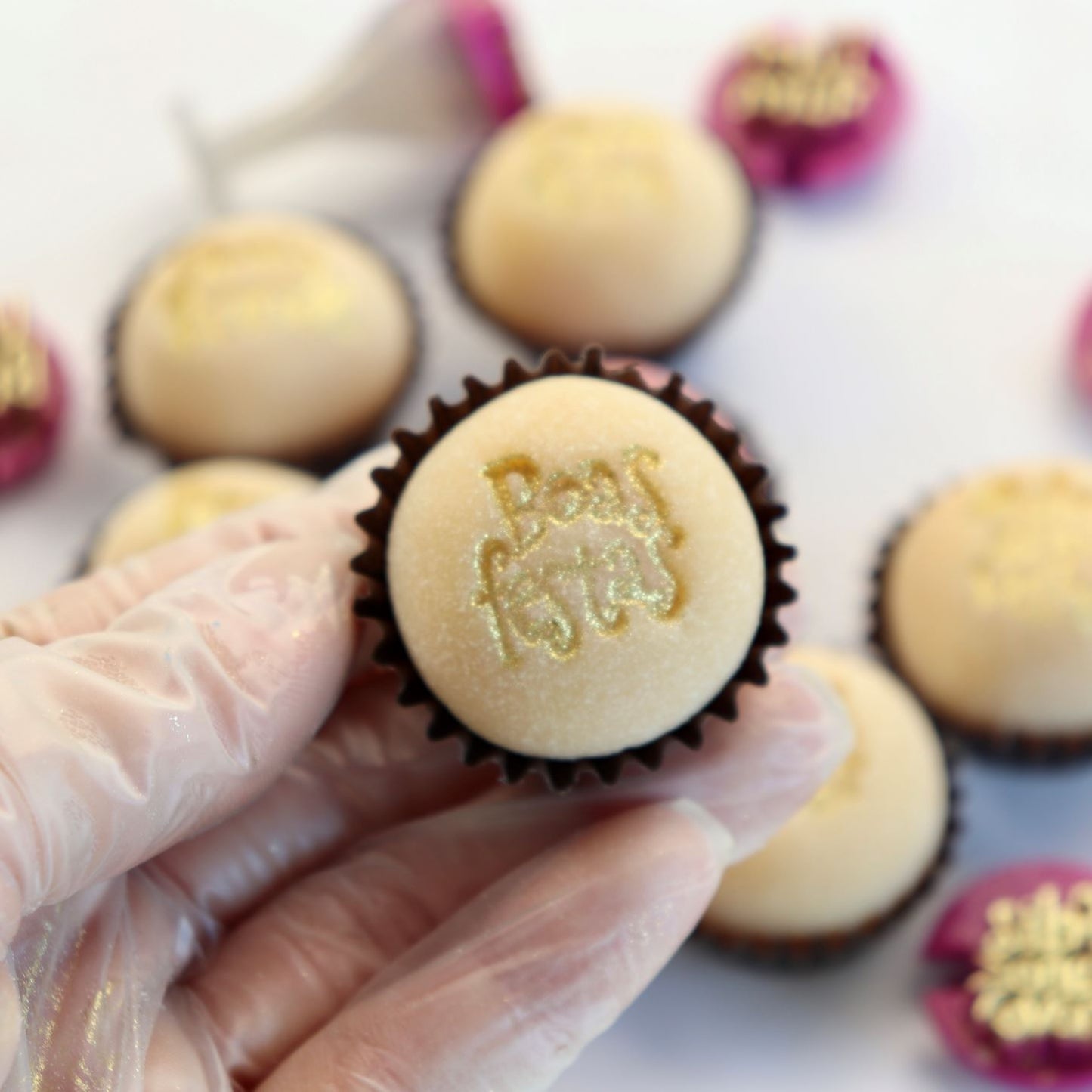 Carimbos para brigadeiros - Fim de Ano