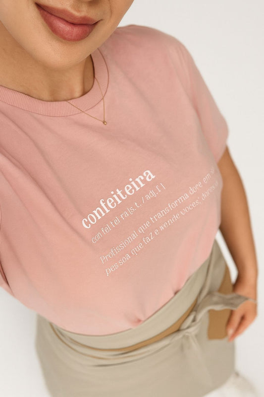 Camisa Oversized - Confeiteira