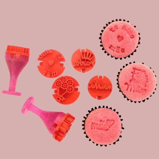 Carimbos para brigadeiros - Dia das mães