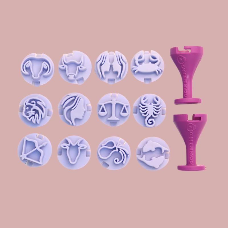 Carimbos para brigadeiros - Signos