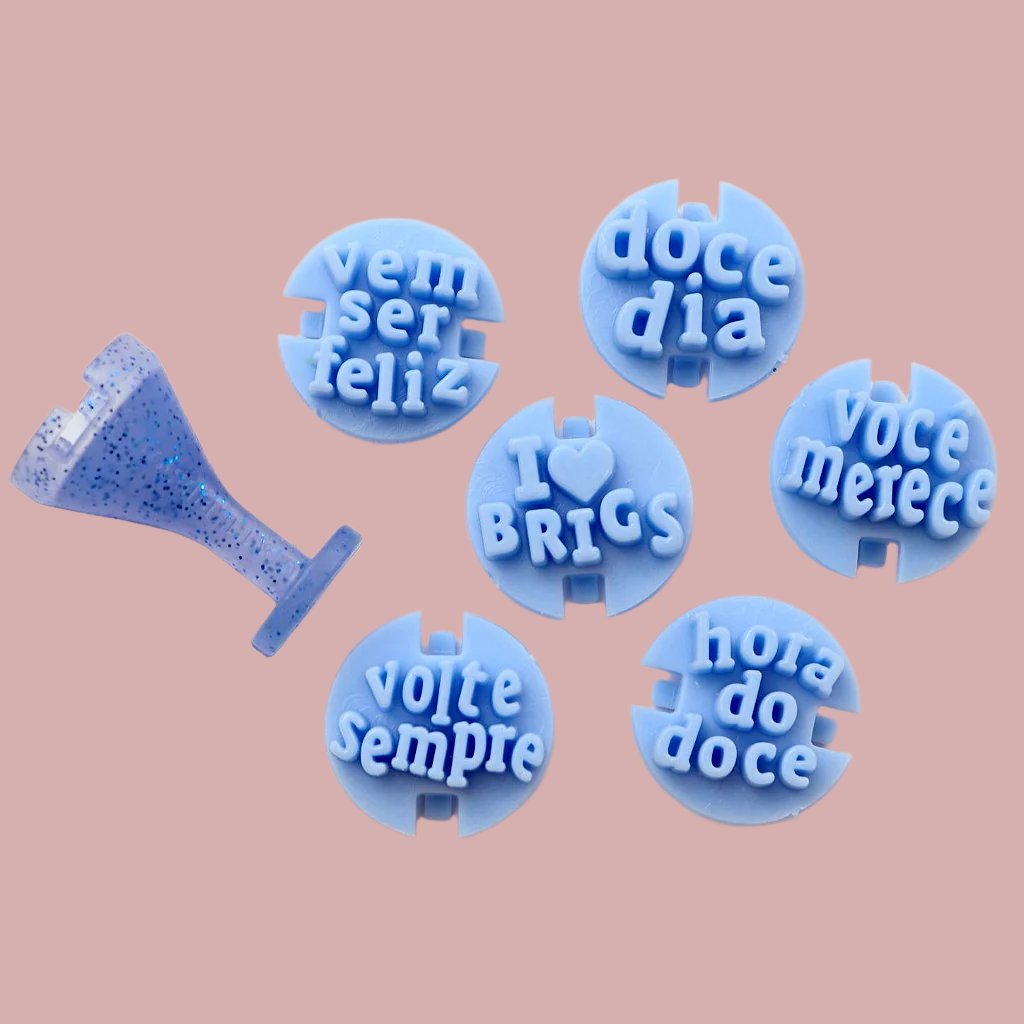 Carimbos para brigadeiros - Frases 3