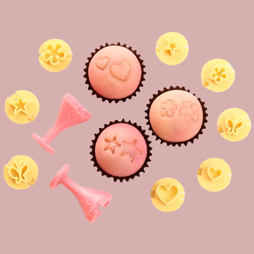 Carimbos para brigadeiros - Duplos