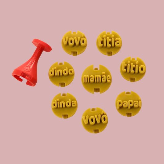 Carimbos para brigadeiros - Família