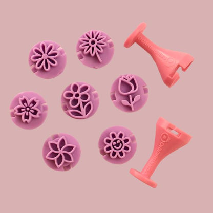 Carimbos para brigadeiros - Flores