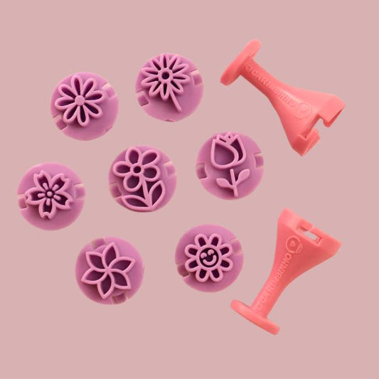 Carimbos para brigadeiros - Flores