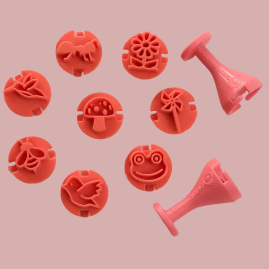 Carimbos para brigadeiros - Jardim