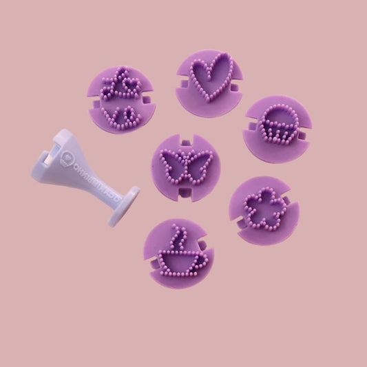Carimbos para brigadeiros - Pontilhados