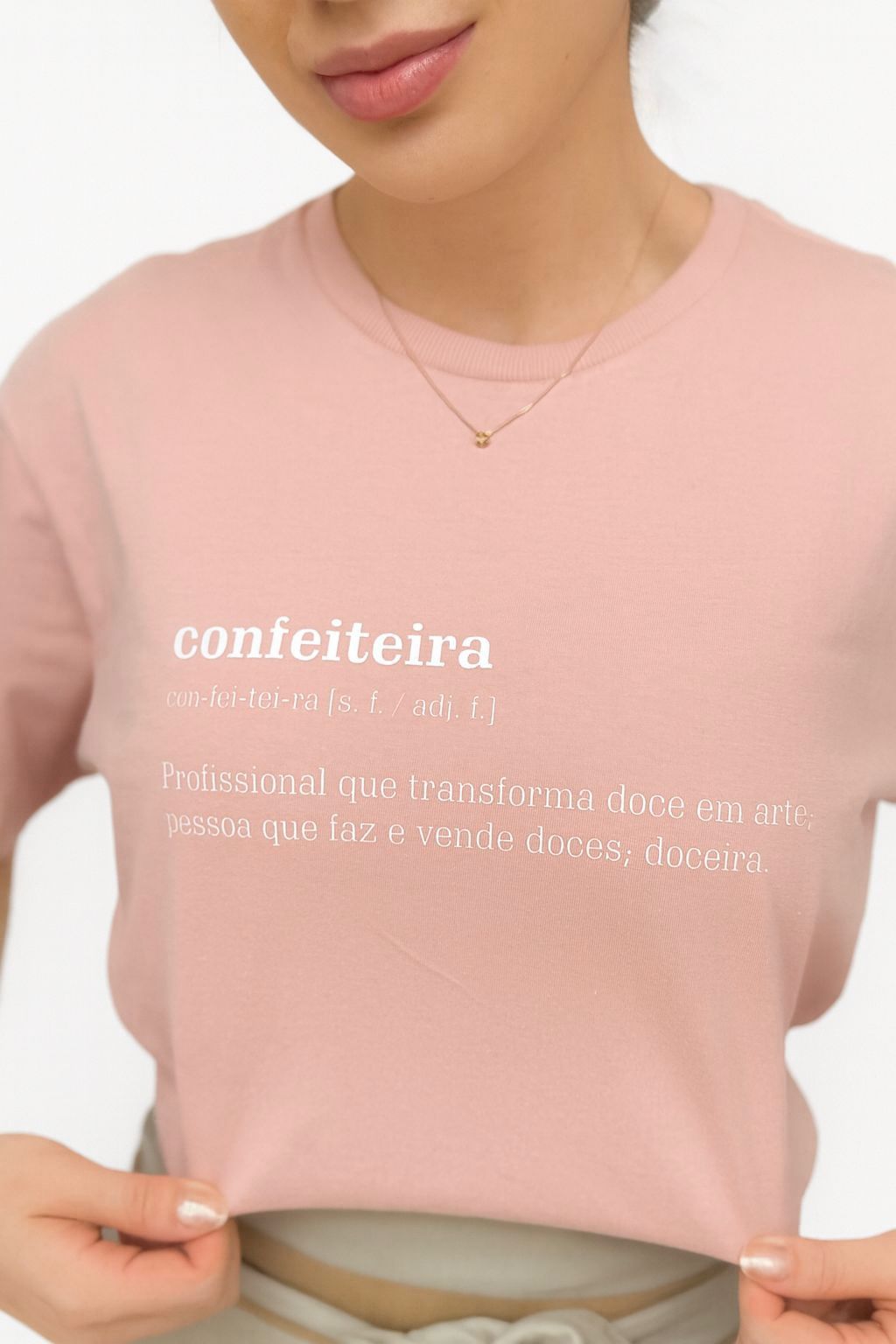 Camisa Oversized - Confeiteira