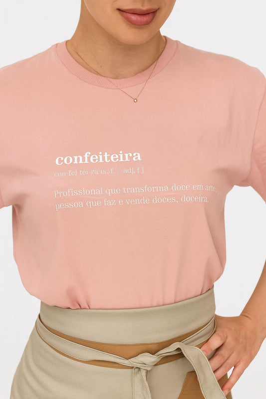 Camisa Oversized - Confeiteira