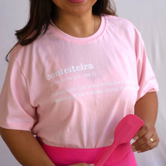Camisa Oversized - Confeiteira