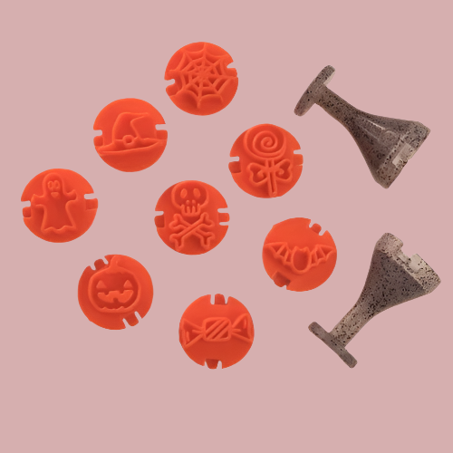 Carimbos para brigadeiros - Halloween